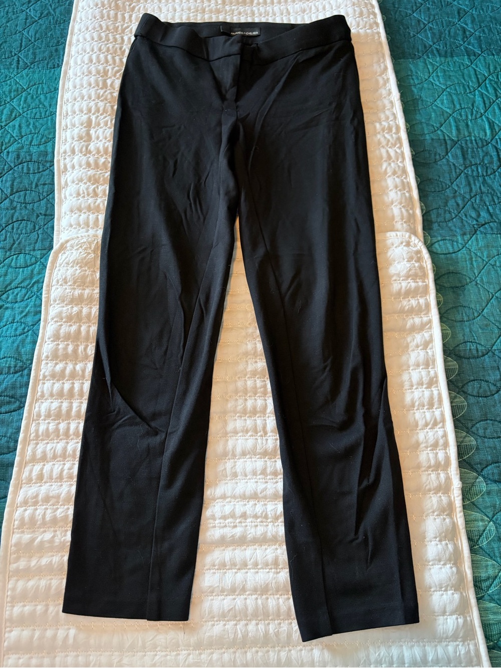 Amanda & Chelsea Black Straight Leg Pants